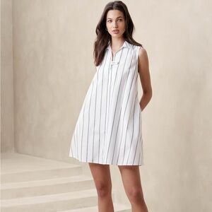 NWT

BANANA REPUBLIC POPLIN MINI DRESS